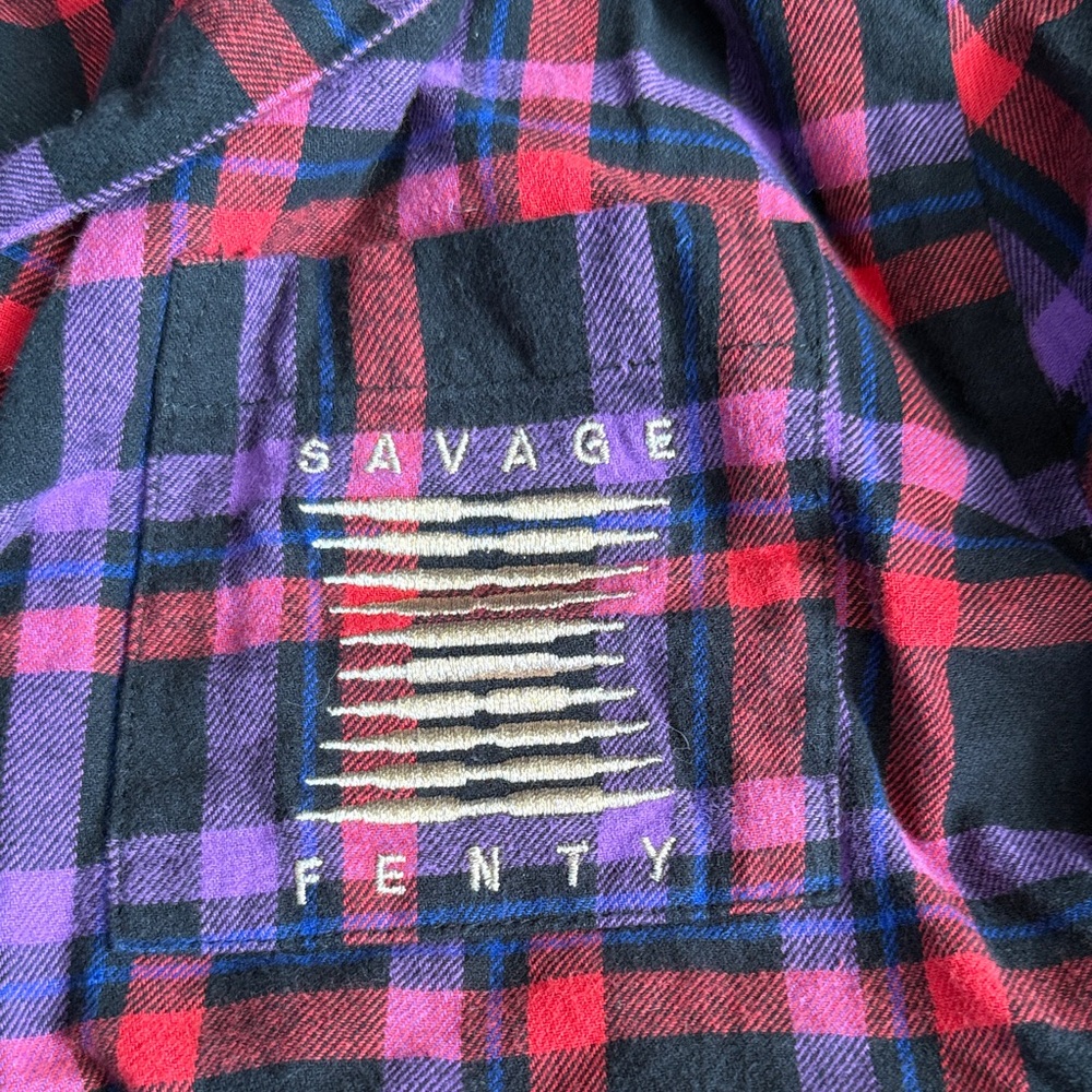 Savage X Fenty Plaid Pajama Set - Picture 3 of 15